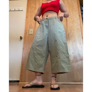 Denim&Co Green Capris